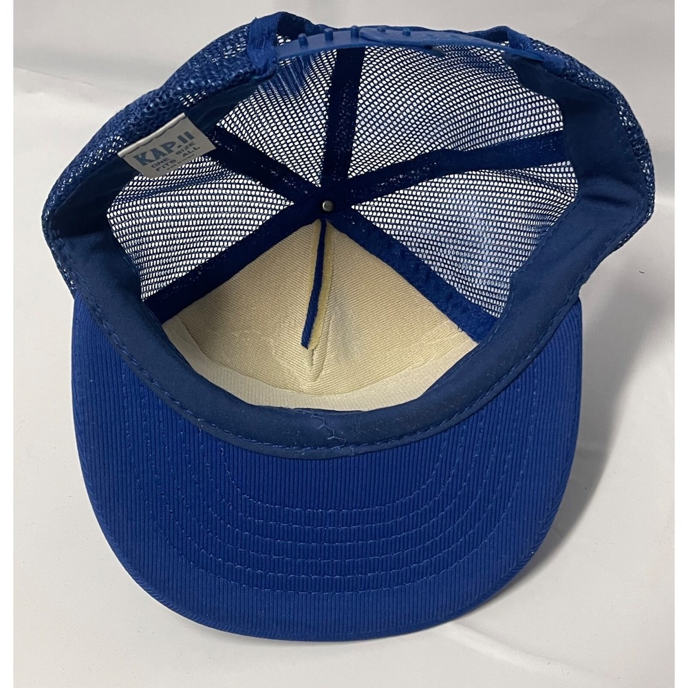 JOHNNIE MELIA CO. MOVING SPECIALISTS CAP HAT VINTAGE BLUE - Picture 6 of 9